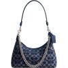 imageCoach Juliet Shoulder Bag 25 in Signature Denim LHDeep Blue Multi