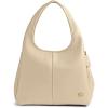 imageCoach Polished Pebble Leather Lana Shoulder BagB4Ivory
