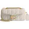 imageCoach Tabby Shoulder Bag 20B4Chalk