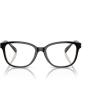 imageCoach Womens Hc6224u Universal Fit Square Prescription Eyewear FramesBlackTransparent BlushDemo Lens