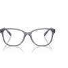 imageCoach Womens Hc6224u Universal Fit Square Prescription Eyewear FramesDark GreyLight GreyDemo Lens