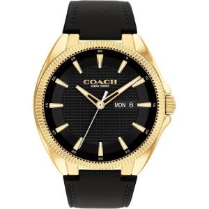 imageCoach Jackson Mens Watch 3H Quartz Bracelet Watch with Day Date Window  Water Resistant 3 ATM30 Meters  Gift for Him  Premium Fashion Timepiece for Everyday Style  45mmBlack