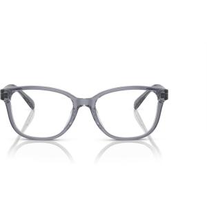 imageCoach Womens Hc6224u Universal Fit Square Prescription Eyewear FramesDark GreyLight GreyDemo Lens