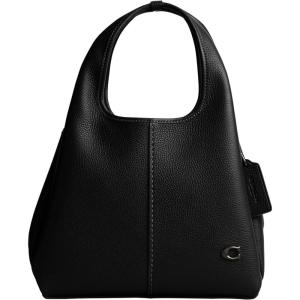 imageCoach Womens Polished Pebble Leather Lana Shoulder Bag 23Black