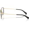 imageCOACH Mens Hc5171 Square Prescription Eyewear FramesSatin Light GoldBlackDemo Lens