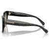 imageCOACH Womens HC8379f Low Bridge Fit Butterfly SunglassesEmerald Pearl Signature CGreen Peach Gradient