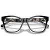 imageCOACH Womens Hc6207u Universal Fit Square Prescription Eyewear FramesBlackDemo Lens