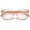 imageCOACH Womens Hc6207u Universal Fit Square Prescription Eyewear FramesTransparent BrownDemo Lens