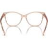 imageCOACH Womens Hc6207u Universal Fit Square Prescription Eyewear FramesTransparent BrownDemo Lens