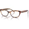 imageCOACH Womens Hc6250u Universal Fit Square Prescription Eyewear FramesAmber TortoiseOrangeDemo Lens