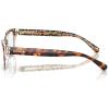 imageCOACH Womens Hc6250u Universal Fit Square Prescription Eyewear FramesAmber TortoiseOrangeDemo Lens