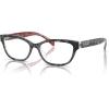 imageCOACH Womens Hc6250u Universal Fit Square Prescription Eyewear FramesBlack TortoisePink FloralDemo Lens