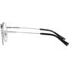 imageCoach Womens Hc5120 Round Prescription Eyewear FramesShiny SilverBlackDemo Lens