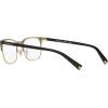 imageCoach Womens Hc5131 Rectangular Prescription Eyewear FramesBlackGoldDemo Lens