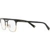 imageCoach Womens Hc5131 Rectangular Prescription Eyewear FramesBlackGoldDemo Lens