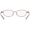 imageCoach Womens Hc5161td Oval Prescription Eyewear FramesSatin BronzeDemo Lens