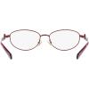 imageCoach Womens Hc5161td Oval Prescription Eyewear FramesSatin BurgundyDemo Lens