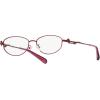 imageCoach Womens Hc5161td Oval Prescription Eyewear FramesSatin BurgundyDemo Lens