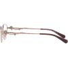 imageCoach Womens Hc5161td Oval Prescription Eyewear FramesShiny Rose GoldDemo Lens