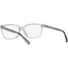 imageCoach Womens Hc6139u Universal Fit Square Prescription Eyewear FramesTransparent GreyDemo Lens