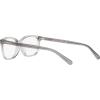 imageCoach Womens Hc6139u Universal Fit Square Prescription Eyewear FramesTransparent GreyDemo Lens