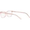 imageCoach Womens Hc6139u Universal Fit Square Prescription Eyewear FramesTransparent PinkDemo Lens
