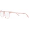 imageCoach Womens Hc6139u Universal Fit Square Prescription Eyewear FramesTransparent PinkDemo Lens
