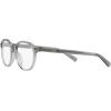 imageCoach Womens Hc6167u Universal Fit Round Prescription Eyewear FramesTransparent GreyDemo Lens