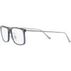 imageCoach Womens Hc6205 Rectangular Prescription Eyewear FramesTransparent BlueDemo Lens