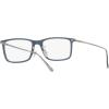 imageCoach Womens Hc6205 Rectangular Prescription Eyewear FramesTransparent BlueDemo Lens