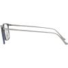 imageCoach Womens Hc6205 Rectangular Prescription Eyewear FramesTransparent BlueDemo Lens