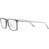 imageCoach Womens Hc6205 Rectangular Prescription Eyewear FramesTransparent Dark GreyDemo Lens