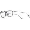 imageCoach Womens Hc6205 Rectangular Prescription Eyewear FramesTransparent Dark GreyDemo Lens