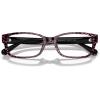 imageCoach Womens Hc6221u Universal Fit Rectangular Prescription Eyewear FramesRuby Pearl Signature CDemo Lens