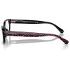 imageCoach Womens Hc6221u Universal Fit Rectangular Prescription Eyewear FramesRuby Pearl Signature CDemo Lens