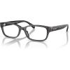 imageCoach Womens Hc6221u Universal Fit Rectangular Prescription Eyewear FramesTransparent GreyDemo Lens