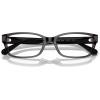imageCoach Womens Hc6221u Universal Fit Rectangular Prescription Eyewear FramesTransparent GreyDemo Lens
