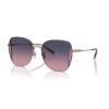 imageCoach Womens Hc7158d Butterfly SunglassesShiny Rose GoldBlue Pink Gradient