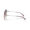 imageCoach Womens Hc7158d Butterfly SunglassesShiny Rose GoldBlue Pink Gradient