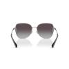 imageCoach Womens Hc7158d Butterfly SunglassesShiny SilverGrey Gradient