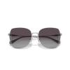 imageCoach Womens Hc7158d Butterfly SunglassesShiny SilverGrey Gradient