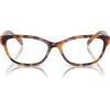 imageCOACH Womens Hc6250u Universal Fit Square Prescription Eyewear FramesAmber TortoiseOrangeDemo Lens
