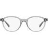 imageCoach Womens Hc6167u Universal Fit Round Prescription Eyewear FramesTransparent GreyDemo Lens