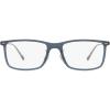 imageCoach Womens Hc6205 Rectangular Prescription Eyewear FramesTransparent BlueDemo Lens