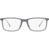 imageCoach Womens Hc6205 Rectangular Prescription Eyewear FramesTransparent Dark GreyDemo Lens
