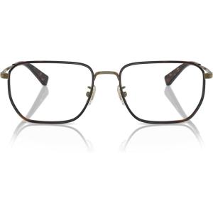 imageCOACH Mens Hc5171 Square Prescription Eyewear FramesAntique GoldDark TortoiseDemo Lens