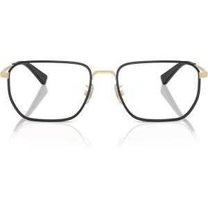 imageCOACH Mens Hc5171 Square Prescription Eyewear FramesSatin Light GoldBlackDemo Lens
