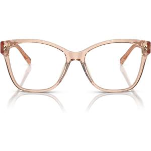 imageCOACH Womens Hc6207u Universal Fit Square Prescription Eyewear FramesTransparent BrownDemo Lens