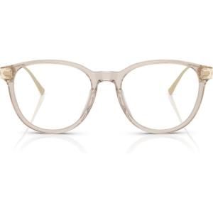 imageCoach Mens Hc6265u Universal Fit Round Prescription Eyewear FramesTransparent SandDemo Lens