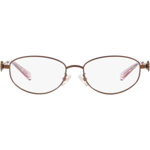 imageCoach Womens Hc5161td Oval Prescription Eyewear FramesSatin BronzeDemo Lens